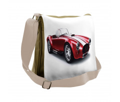 Old Fashioned Vintage Car Messenger Bag