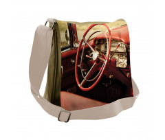 Antique Classic Car Messenger Bag