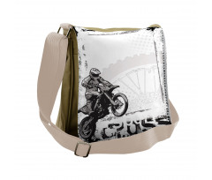 Motocross Racer Messenger Bag