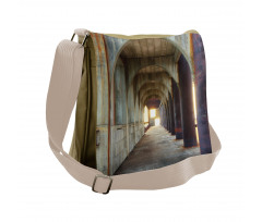 Corridor Concrete Rustic Messenger Bag