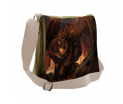 Dragon Messenger Bag