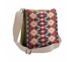 Oriental Weaving Style Messenger Bag