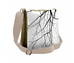 Leafless Tree Messenger Bag