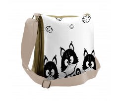 3 Kittens Messenger Bag