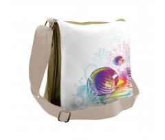 Fish Sea Theme Messenger Bag