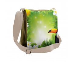 Exotic Jungle Messenger Bag