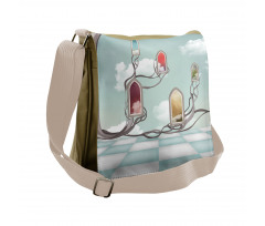 Mirrors over Tree Messenger Bag