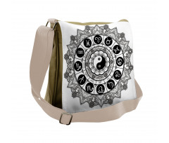 Mandala Art Harmony Messenger Bag