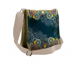 Mandala Paisley Messenger Bag