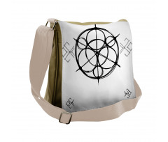 Swirled Spirals Messenger Bag