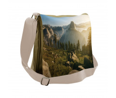 Morning Dome Sunrise Messenger Bag