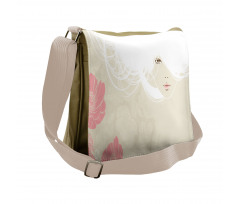 Flowers Romance Bridal Messenger Bag