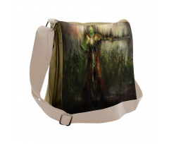 Ghost King in Field Messenger Bag