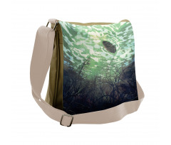 Underwater World Art Messenger Bag