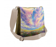 Surreal Dreamy Sky Messenger Bag