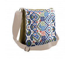 Colorful Shapes Messenger Bag