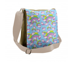 Cartoon Childish Messenger Bag