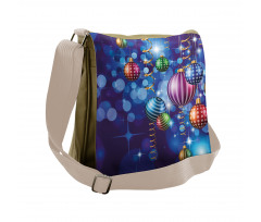 Happy New Year Party Messenger Bag