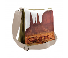 Valley View of Western Messenger Bag