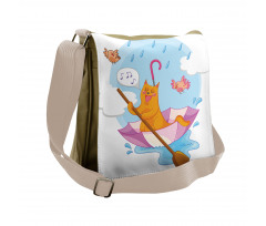 Cartoon Animal Kids Birds Messenger Bag