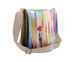 Painting Effect Romance Messenger Bag