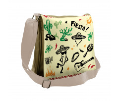 Taco Fiesta Guitar Messenger Bag