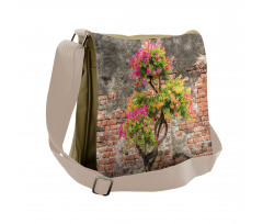 Flourishing Tree Wall Messenger Bag