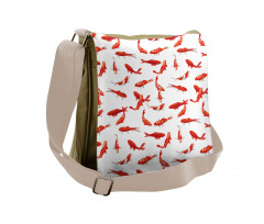 Koi Shoal Marine Messenger Bag