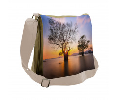 Autumn Trees View Habitat Messenger Bag