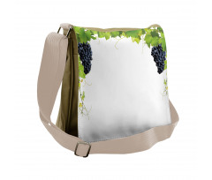 Wine Leaves in Village Messenger Bag