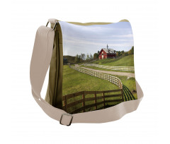 Rural Country House Messenger Bag
