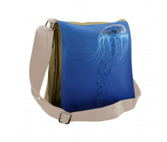 Blue Ocean Animal Messenger Bag