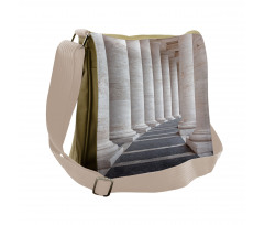 Roman Stone Columns Messenger Bag