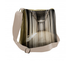 3D Model Style Column Messenger Bag