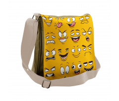 Hot Happy Love Sarcastic Messenger Bag