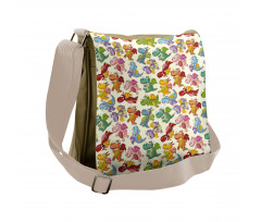 Happy Dinasours Messenger Bag