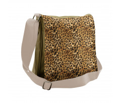 Leopard Print Messenger Bag