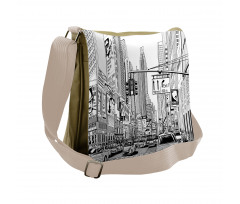 Downtown Manhattan Messenger Bag