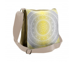 Pale Colored Ombre Messenger Bag