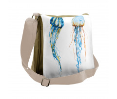 Jellyfish Exotic Sea Messenger Bag