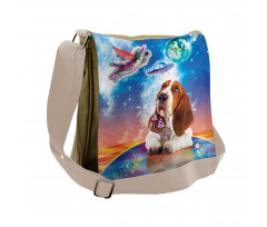 Cosmic Animals UFO Messenger Bag