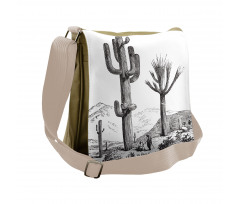 Sketchy Mexican View Messenger Bag