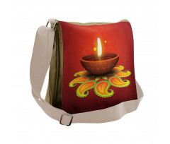 Diwali Design Messenger Bag