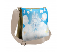 Castle Butterfly Messenger Bag