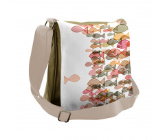 Flock Facing Others Messenger Bag