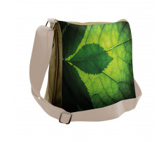 Brazilian Tree Leaf Eco Messenger Bag