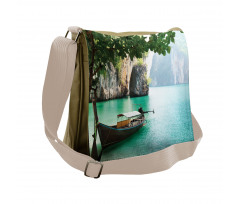 World Seascape Shore Messenger Bag