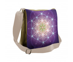 Sign of Cosmos Folk Messenger Bag