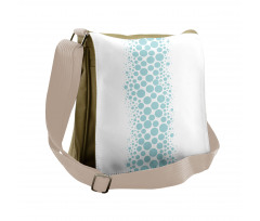 Circle Bubbles Messenger Bag