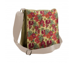 Exotic Wild Tropic Birds Messenger Bag